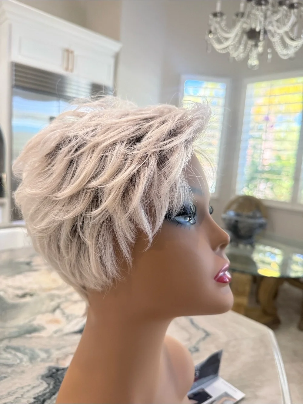 Yoko by Ellen Wille platinum Rooted lace front